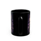 Cute Gothic Ghost Mug — "Dead Tired, Still Cute" Black Coffee Cup