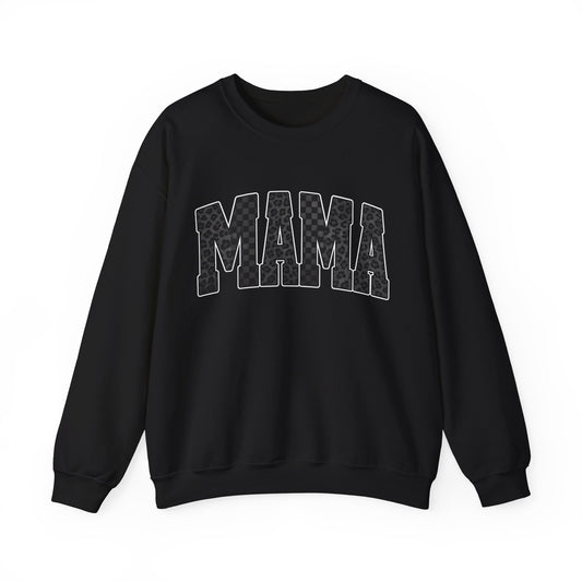 Mama Crewneck Sweatshirt – Floral Pattern Mama Pullover, Mother’s Day Gift