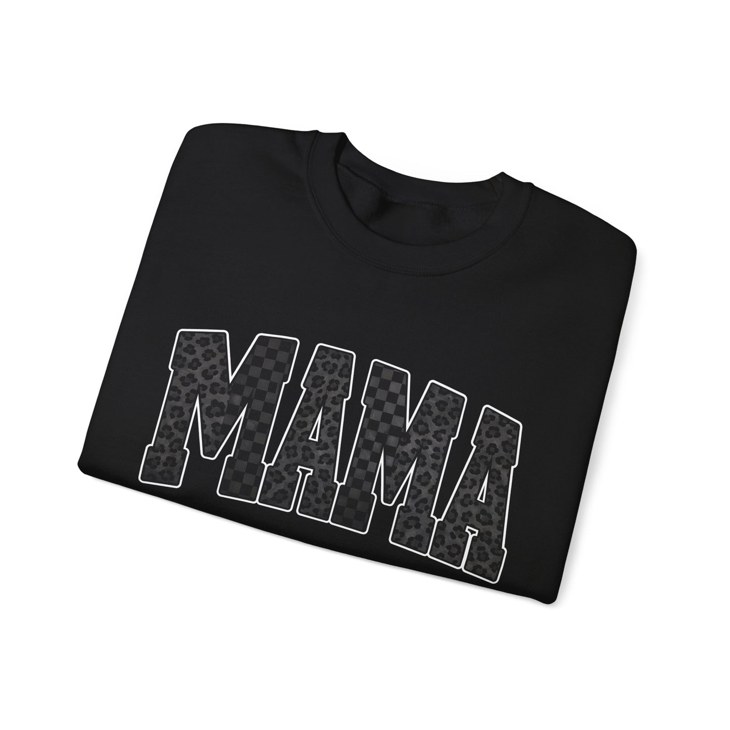 Mama Crewneck Sweatshirt – Floral Pattern Mama Pullover, Mother’s Day Gift
