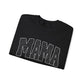 Mama Crewneck Sweatshirt – Floral Pattern Mama Pullover, Mother’s Day Gift