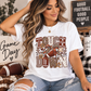 Touchdown Football T-Shirt — Vintage Grunge Game Day Tee