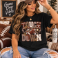 Touchdown Football T-Shirt — Vintage Grunge Game Day Tee