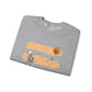 Halloween Skeleton Crewneck Sweatshirt — 'Well, shit...' Graphic