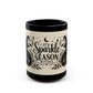 It's Sparkle Season Witches Mug — Halloween Black Cat Pumpkin Coffee Cup